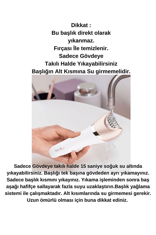 Marka Epilatör Cihazları için Yedek Başlık (6in1Set & 7in1Set için Uyumlu) - 2