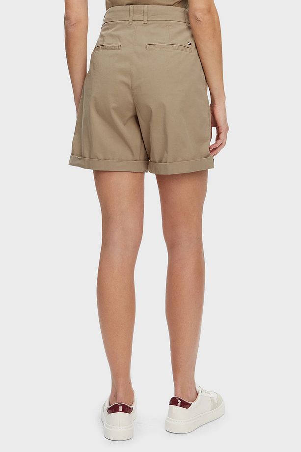 Streç Pamuklu Relaxed Fit Yüksek Bel Mini Short SHORT WW0WW42457 AEG - 3