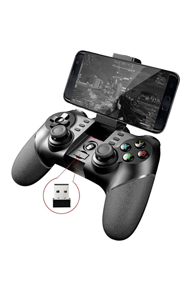 Bluetooth Game Controller With Bracket For Android/ios - Wireless 4.1 - 2