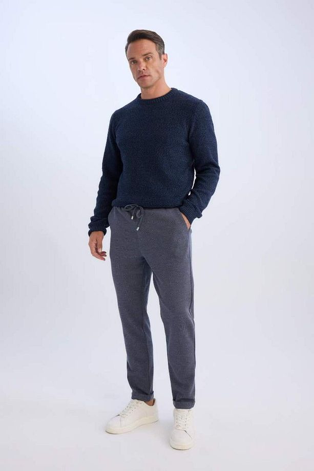 Jogger Duble Paça Yazlık Rahat Esnek Kumaş Pantolon Y2651az25sp - 4