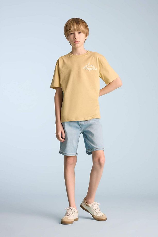 Erkek Çocuk Jean Şort D7899A825SM - 1