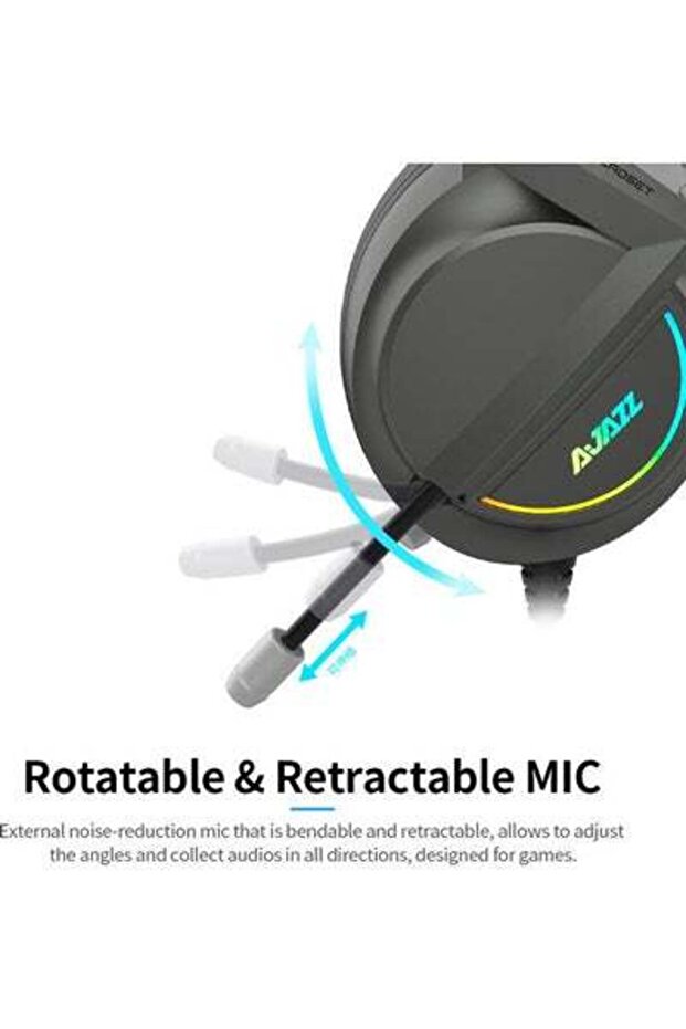 سماعة رأس للألعاب مع ميكروفون - 5