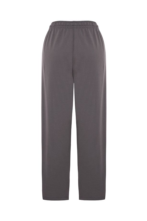 JOGGER BELİ LASTİKLİ ÖRME PANTOLON - 2