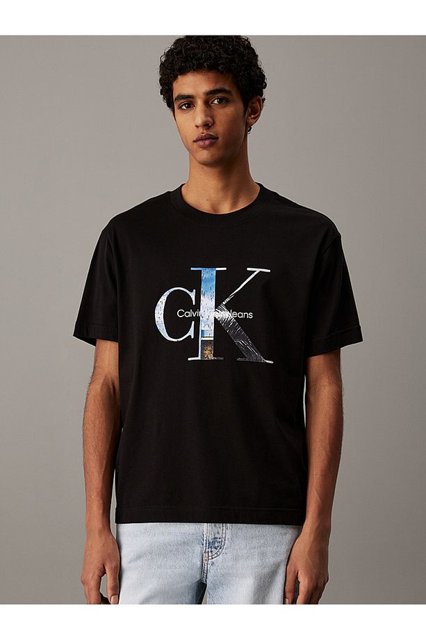 Monogram Photo Print T-Shirt - 1