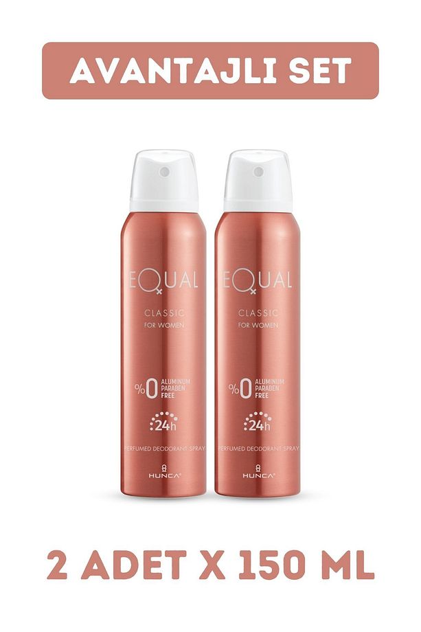 Classic Kadın Deodorant ( 2 Adet X 150 ml ) - 1