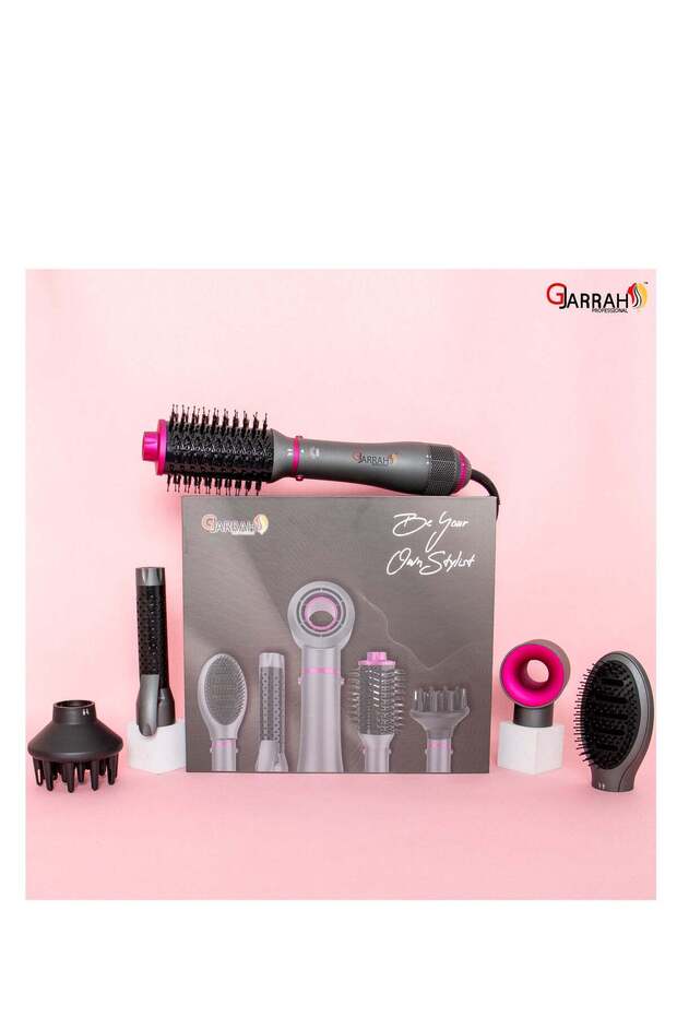 5 Piece Hair Dryer Set – 1200W High-Performance Dryer with 360-Degree Reversible Rotation