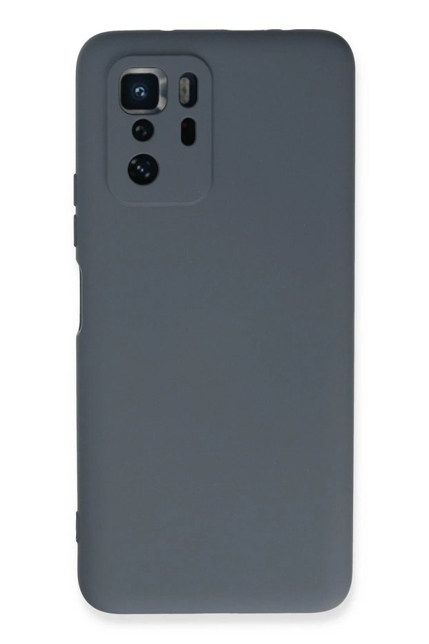 Xiaomi Poco X3 Gt Compatible Case Nano Inside Velvet Silicone - Gray Zngzr
