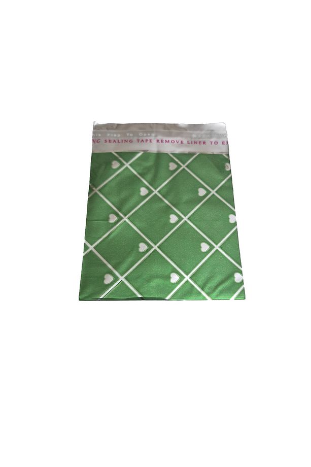 50 Adet Çok Küçük Boy Tek Desen Metalize Desenli̇ Hediye Poşeti 7x9 - 8