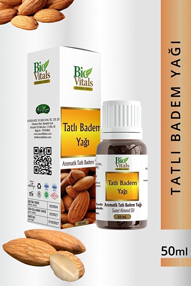 Tatlı Badem Yağı 50ml - 1