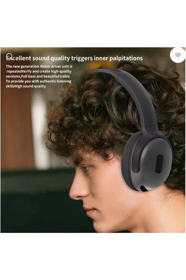 Huawei Mate 40 5G / 40 Pro / 40 Pro Plus / 40E uyumlu Wireless Kablosuz Katlanır Bluetooth Kulaklık - 3