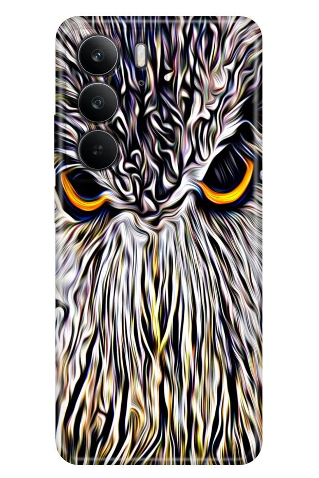 C75 (Rmx3941) Case Decorative Silicone Printed Cover Owl Noble