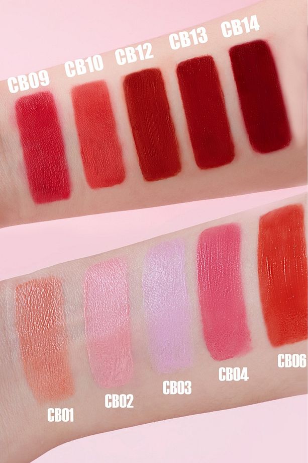 Kadife Yapılı Mat Ve Pigmentli Kalıcı Tint Ruj Ve Allık Cb09 Cool Orchid (KIRMIZI) - 2.3 gr - 3