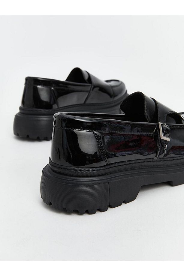 Deri Görünümlü Erkek Loafer Ayakkabı (S5) - 5