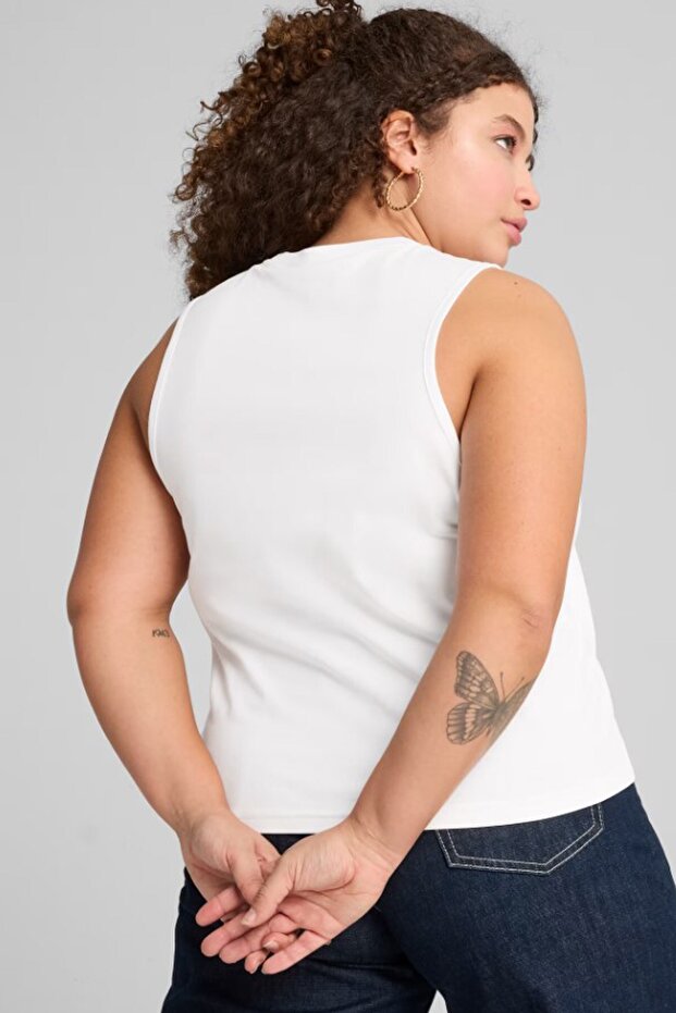 Ess No. 1 Logo Slim Tank Women's Tank Top - 4