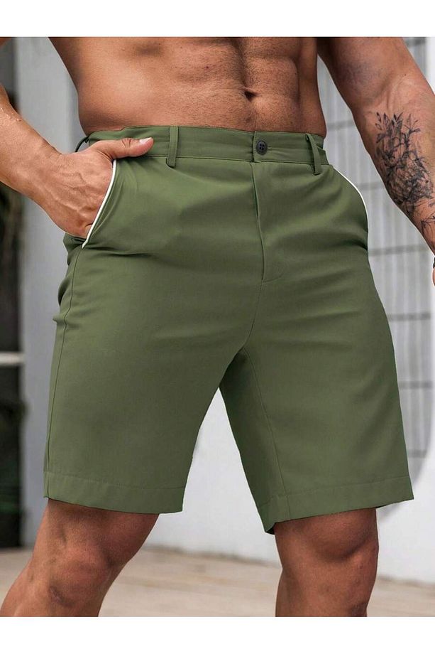 Regular Fit Chino Şort - 4