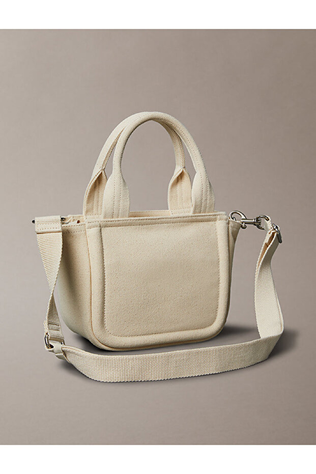 Kadın Summer Canvas Mini Tote Çanta - 2