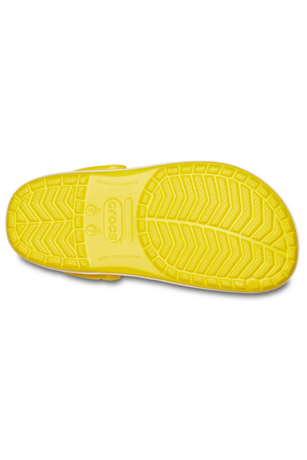 crocband clogs - lemon/white - 4