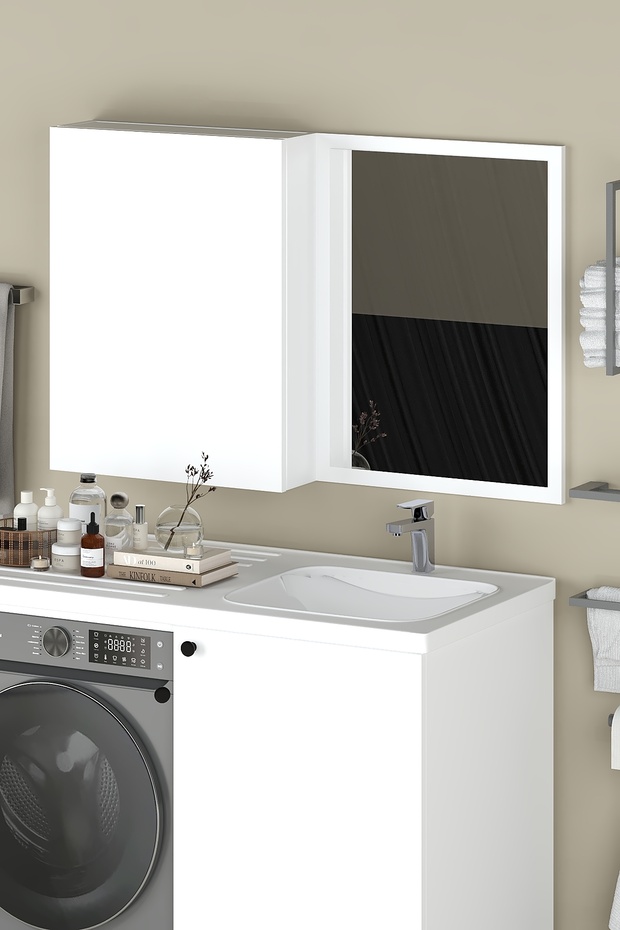 Sany Aynalı Banyo Dolabı, Banyo Üst Dolabı - 2