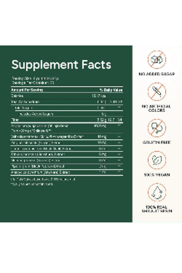 Shilajit Gummies Root Labs 60 Gummies - 3