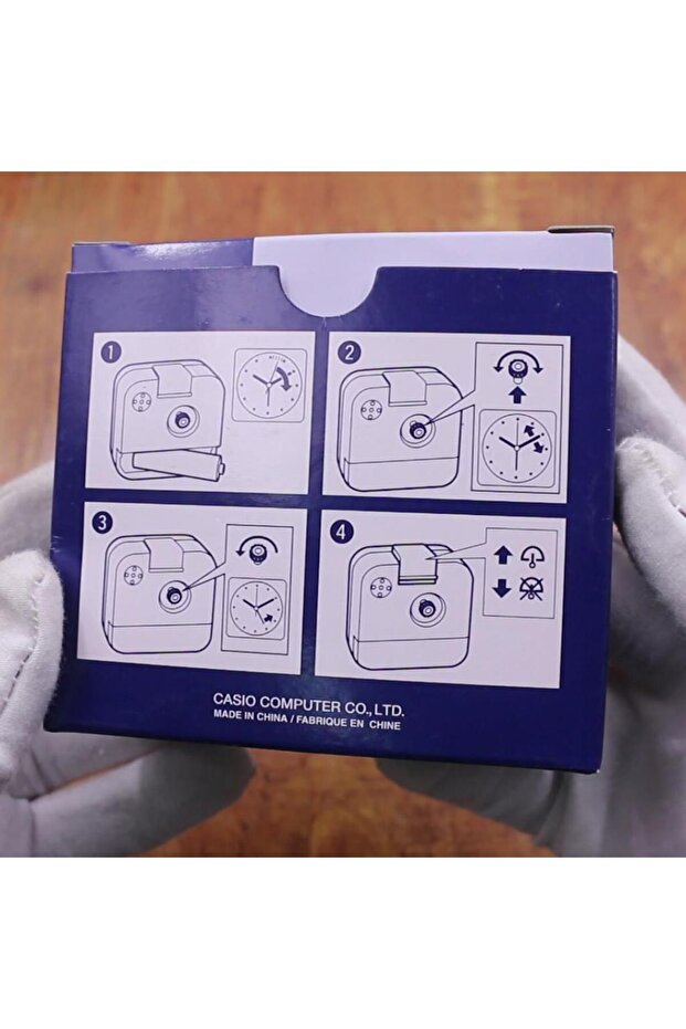 TQ-141-8DF Analog Masa Saati - 4