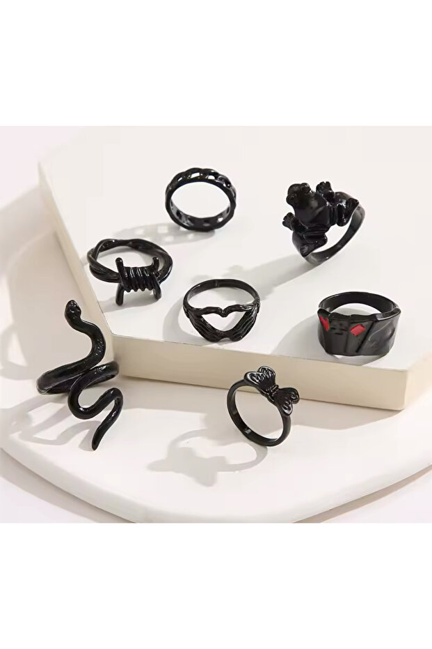 مجموعة حلقات Eclipse Black Gothic - 2