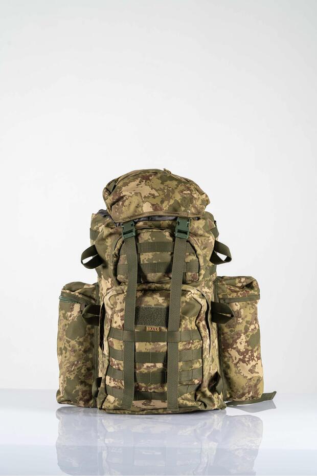 Bikatex 80 Lt Backpack Large Outdoor Camping Mountaineer Military Hiking Travel Tactical Bag 80 Lt -