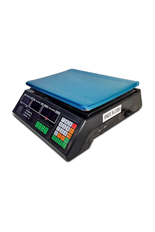 40kg Digital Price Computing Scale with LED Display & Keypad - 5