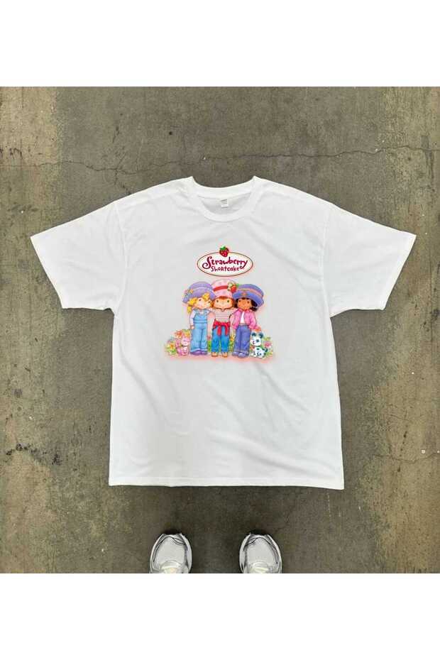 Strawberry Girl Printed T-Shirt