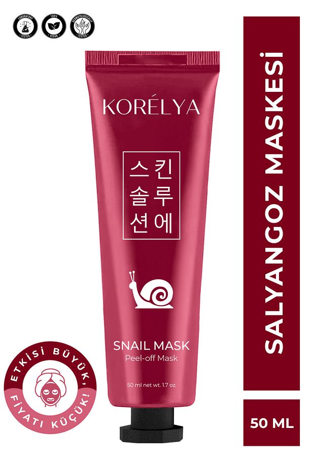 Soyulabilir Salyangoz Maskesi - Peelable Snail Mask 50 ml - 1