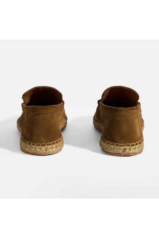 Erkek Taba Slip-On Süet Espadril - 8