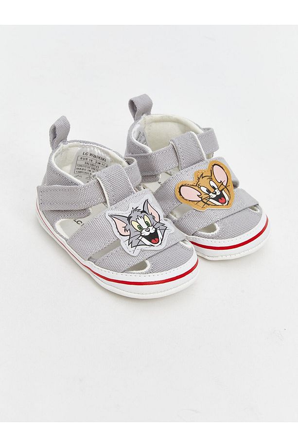 LCW STEPS Tom ve Jerry Baskılı Yürüme Öncesi Ayakkabı - 1