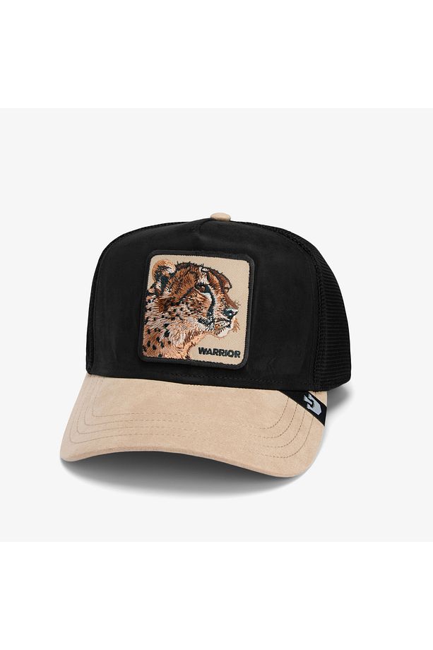The Suede Cheetah Unisex Siyah Şapka - 1
