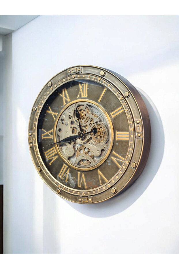 ÇARKLI DUVAR SAATİ 66*66CM - 3