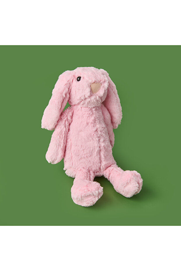 Soft Rabbit Figürlü Yastık - Pembe - 16x35 cm - 3