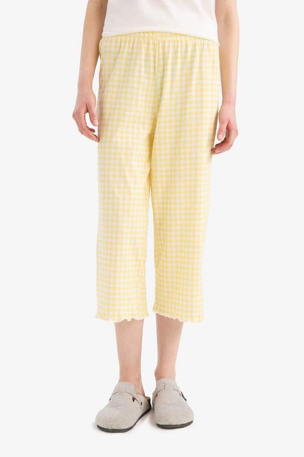 Pijama Takımı Kısa Kollu Üst Esnek Belli Uzun Alt-fall In Love F1595ax25sm - 5