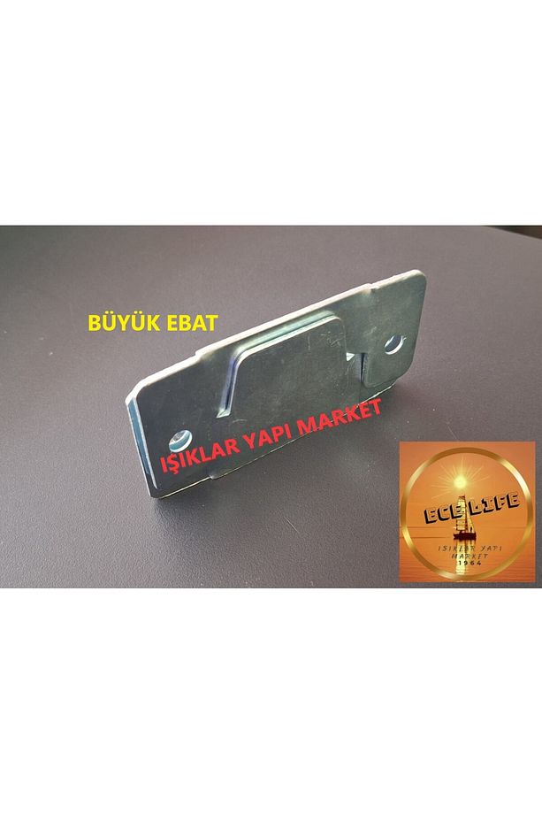 Gizli Askı Aparatı -Tablo -Süs Eşyası-Ahşap Çerçeve -Ayna Vs.-Montaj Aparatı (Pk./Ad.: 2Takım) - 6