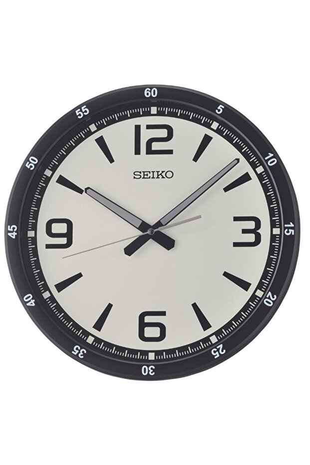 ساعة حائط QXA809J صامتة بعقارب ثانية - 1