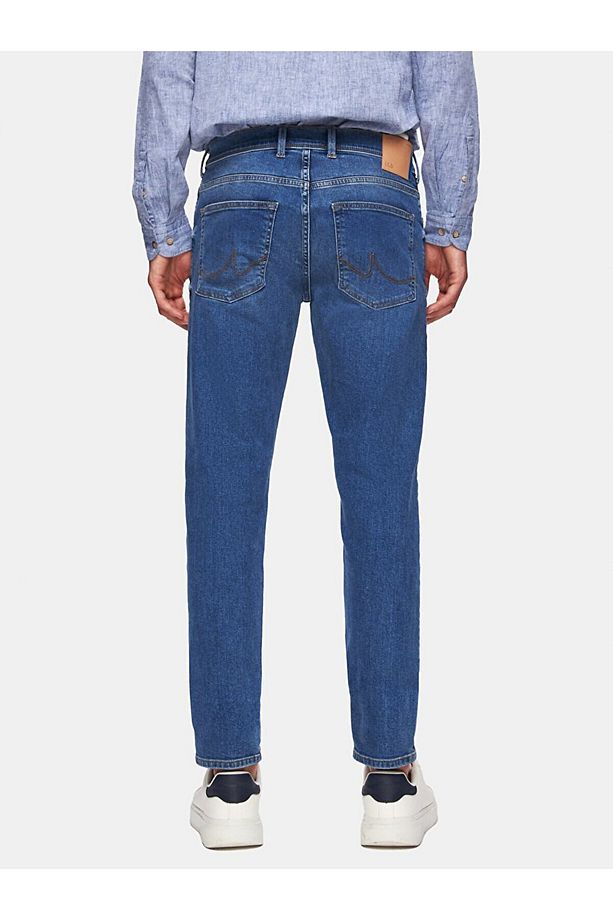 Erkek Mavi Diego Davion Wash Jean 01009502601404753612-Std - 3