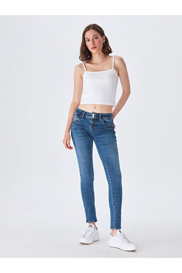 Molly m Mid Rise Skinny Trousers