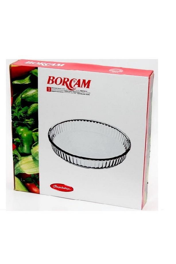 59014 Yuvarlak Borcam Fırın Kabı 31,9 cm 2950 cc - 4