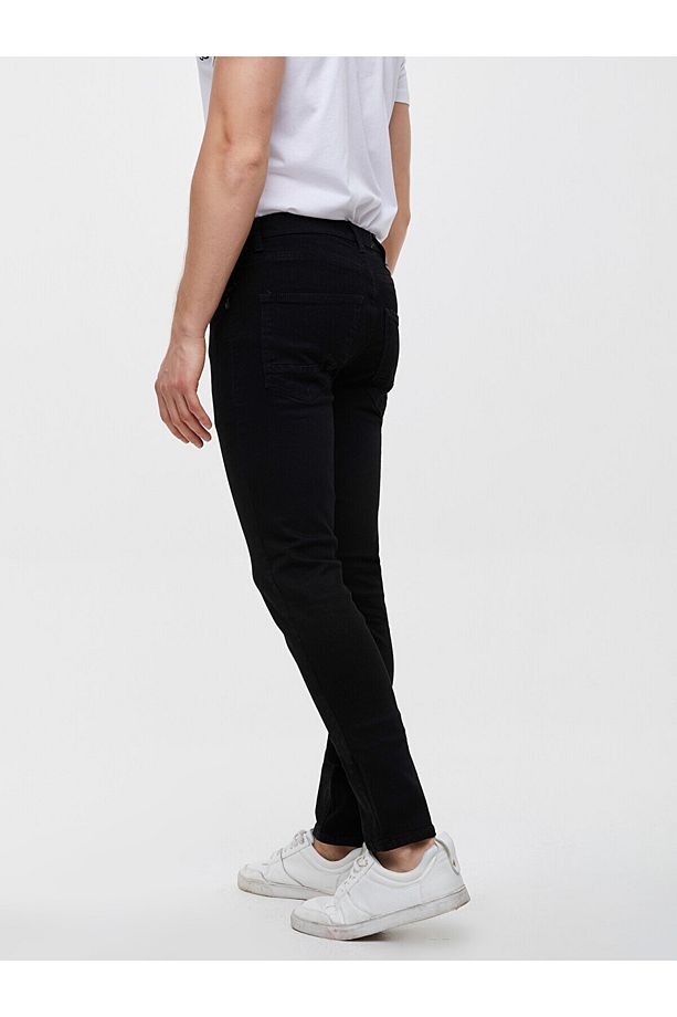 Smarty Orta Bel Jean Pantolon - 4