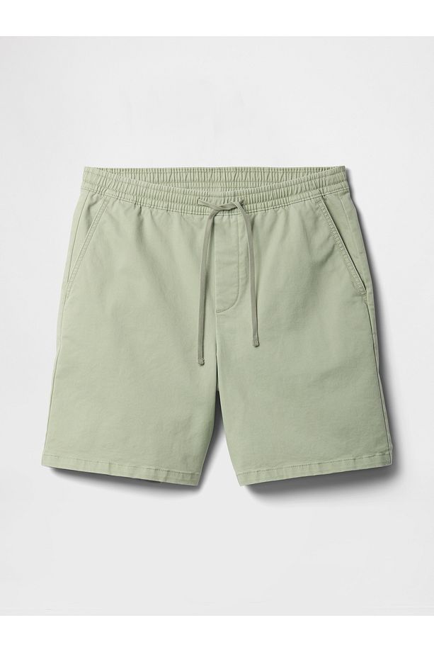 Erkek Yeşil Twill Şort - 2