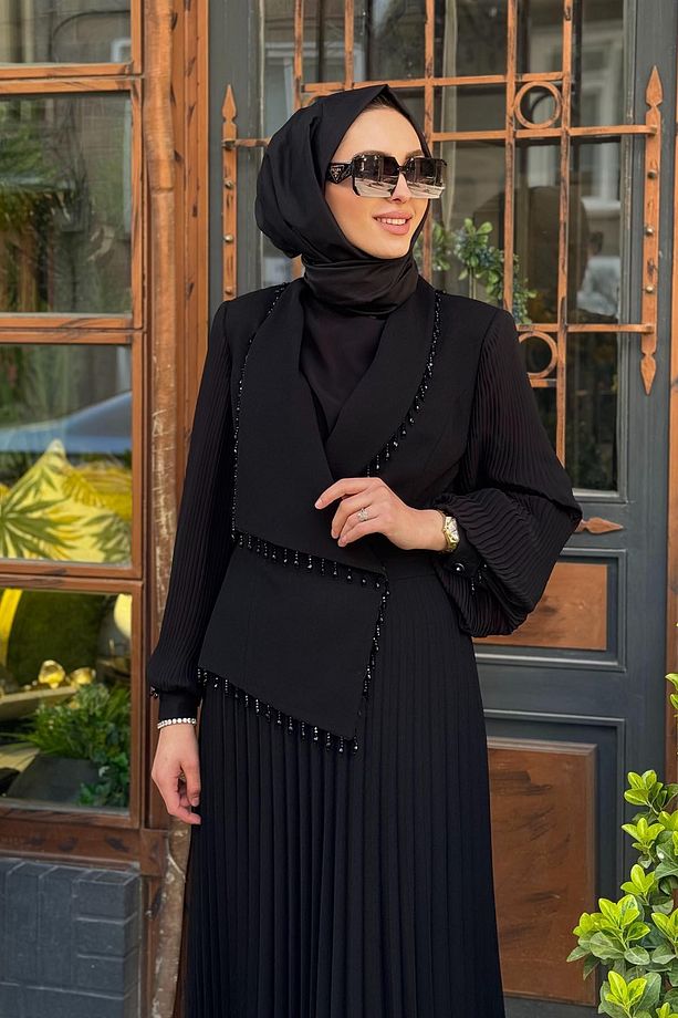 MODAİLGİ Elbise ILG250ELB06073 Siyah - 3