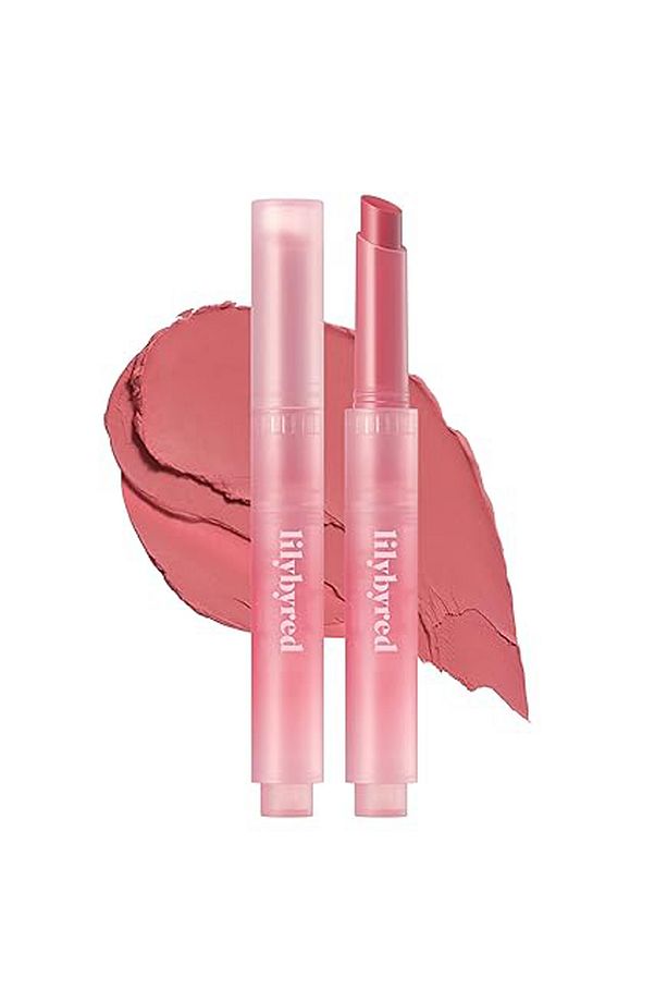 Milky Blur Fondue Bar/ Lilybyred Kremsi Blur Ruj & Allık - 02 Strawberry in Whipped Cream - 1