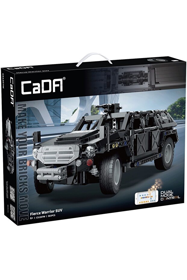 Construction Set - Fierce Warrior SUV Car - 5