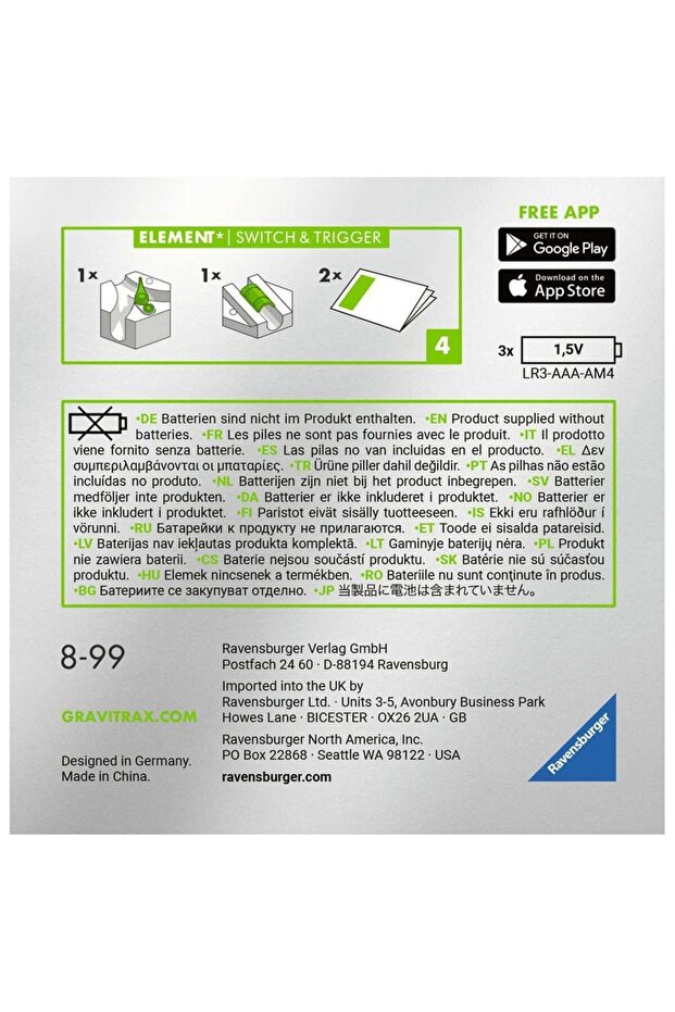Set accesorii GraviTrax Power - Switch&Trigger - 4