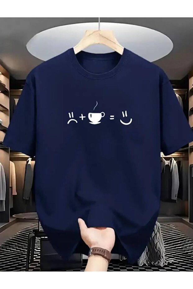 Baskılı Basic T-Shirt - 1