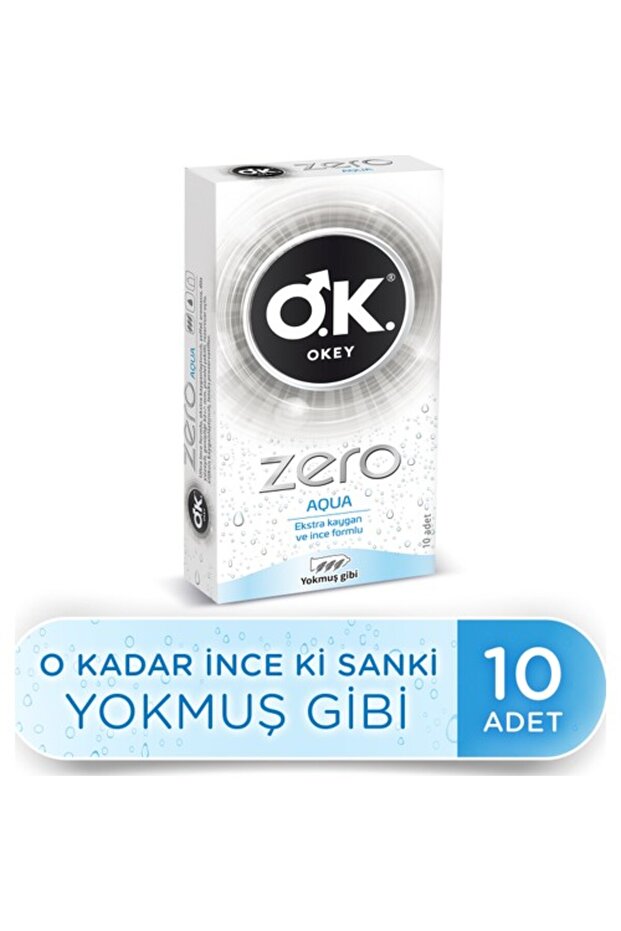 Zero Aqua Prezervatif 10Lu - 1