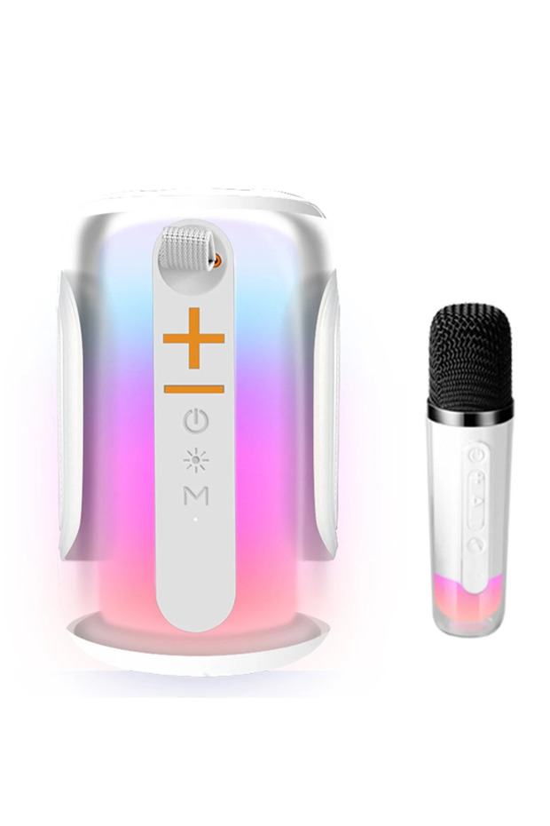 Pluse 8 RGB Kablosuz Hoparlör - Beyaz YNSMR - 2