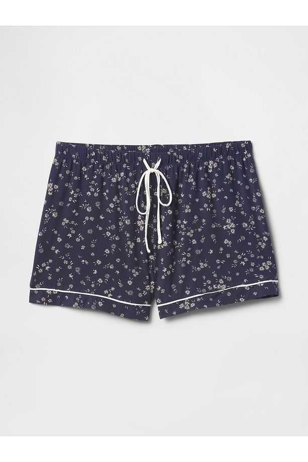 Kadın Lacivert Modal Pijama Şort - 2